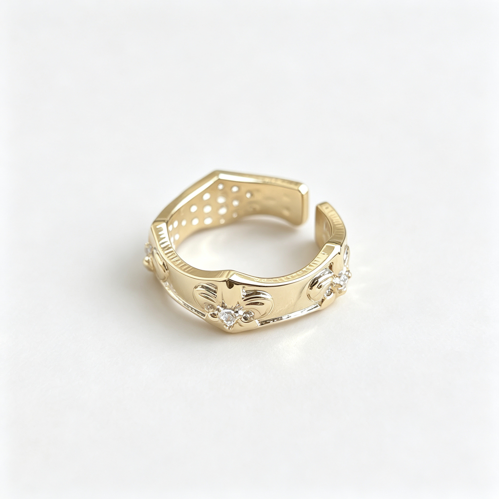 The Antique Fleur Signet Ring