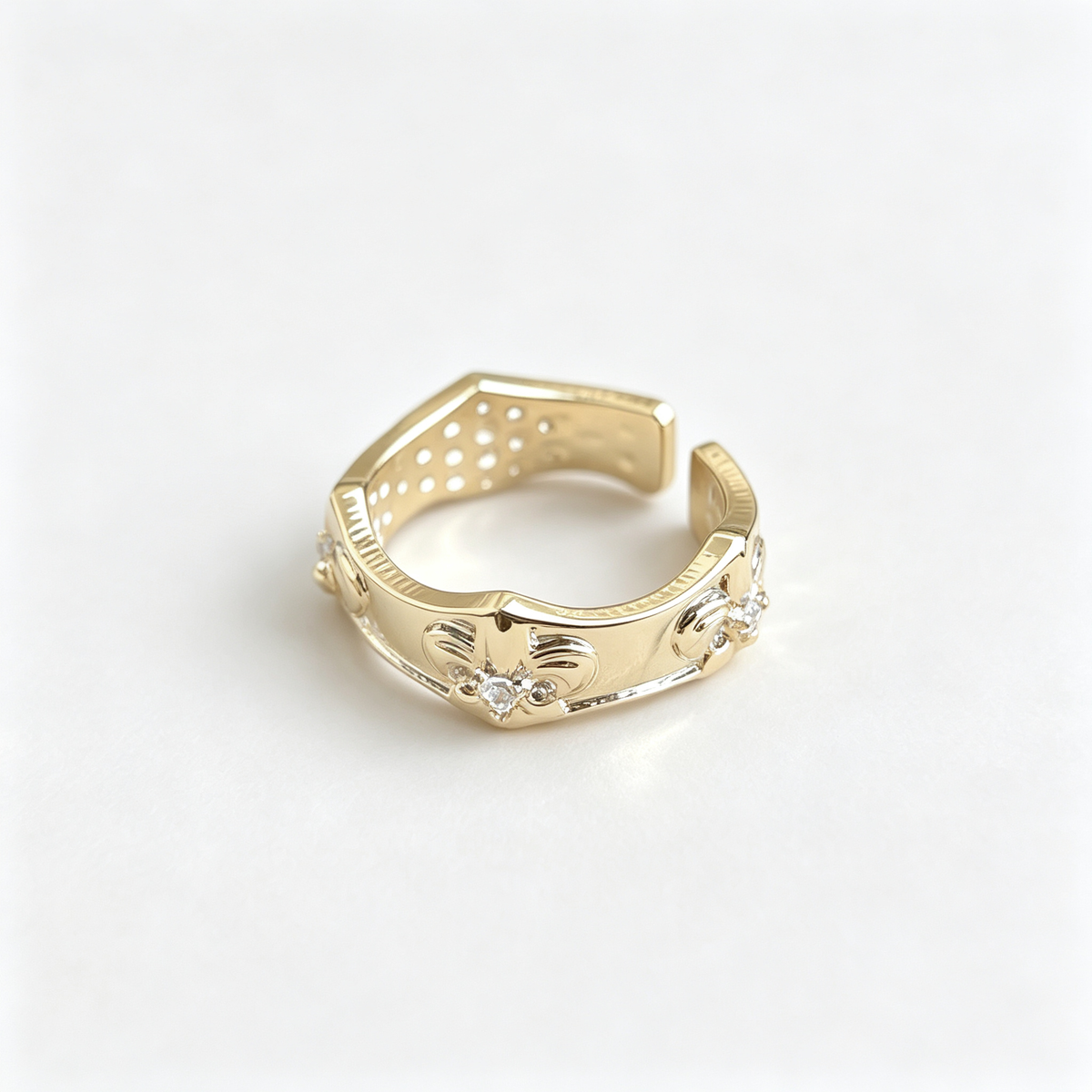 The Antique Fleur Signet Ring