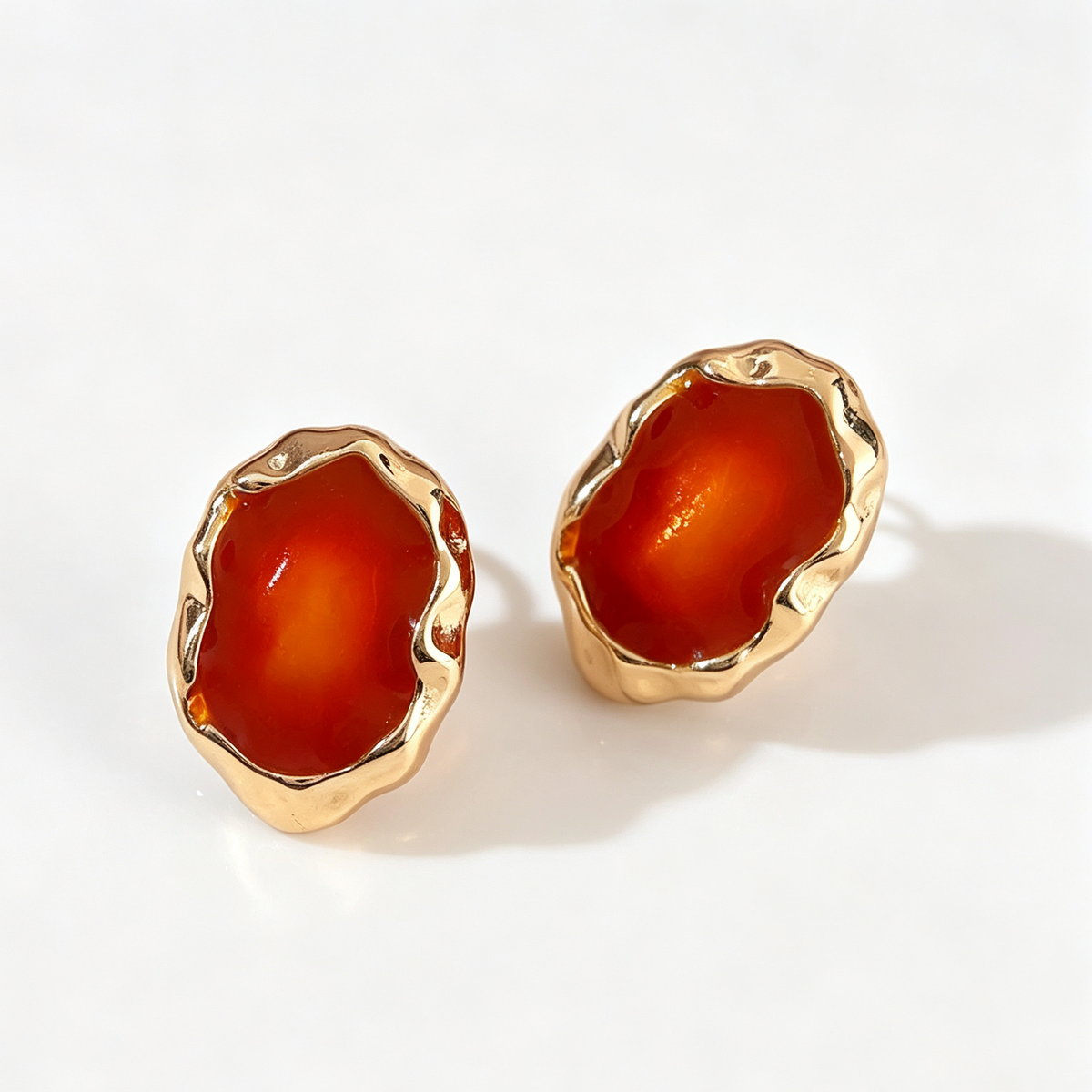 The Amber Ember Earrings