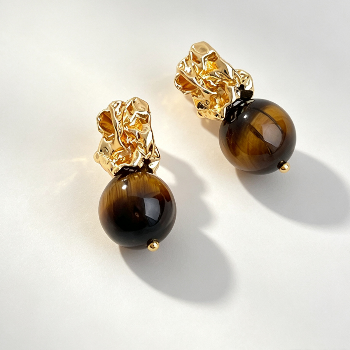 The Molten Amber Sphere Drops