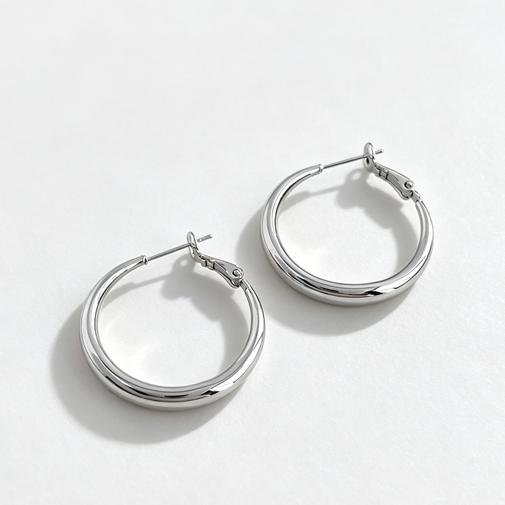 The Classic Hoops — Silver