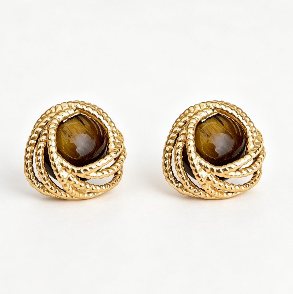 The Twisted Nest Studs