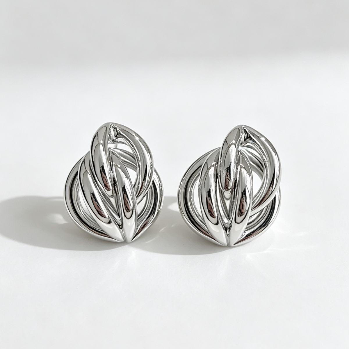 The Knot Coil Earrings