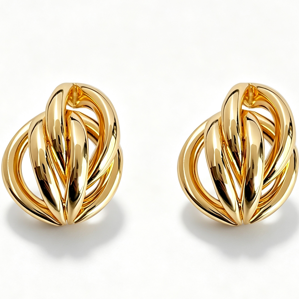 The Knot Coil Earrings