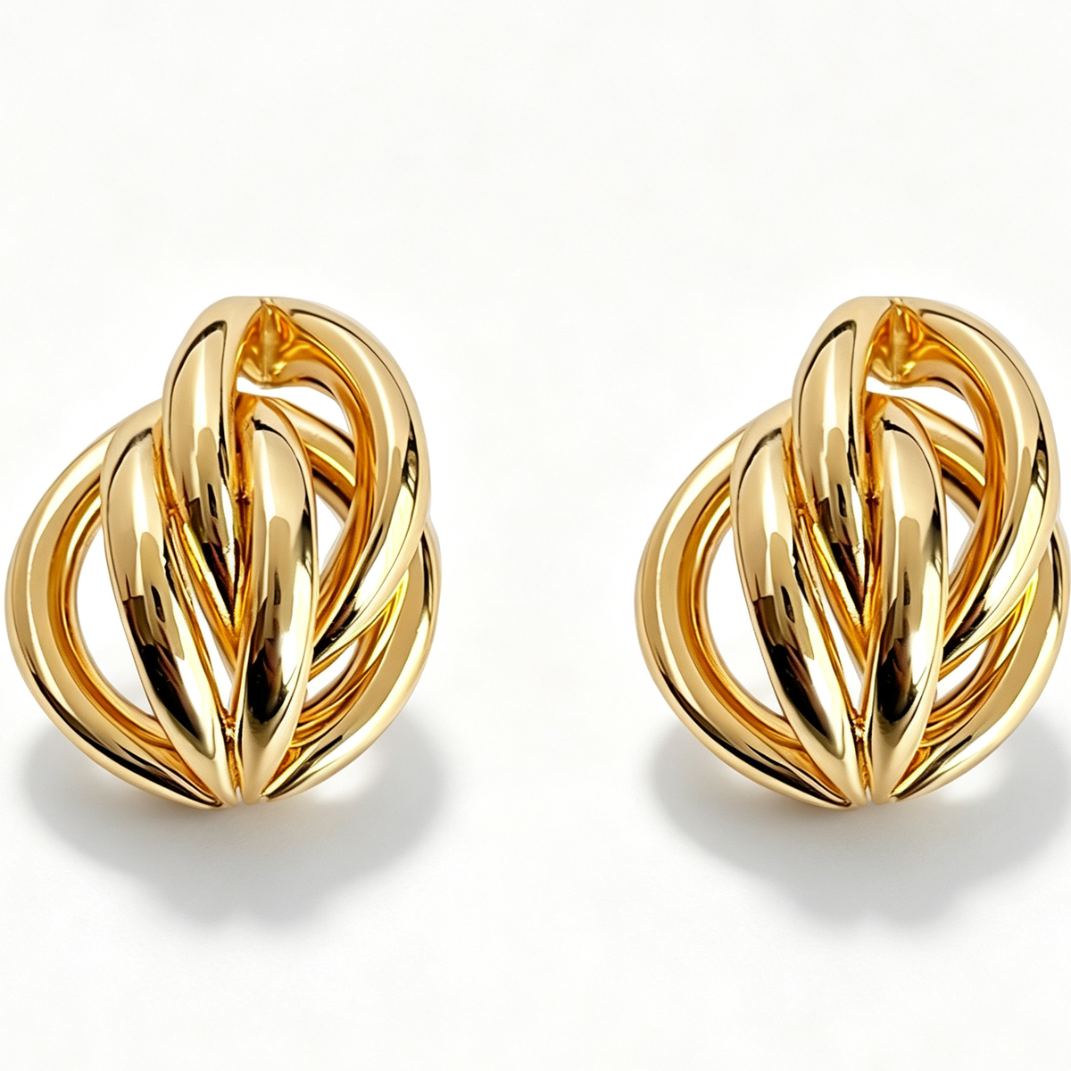 The Knot Coil Earrings