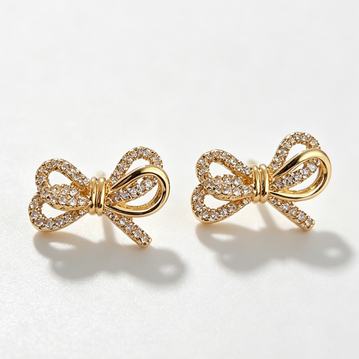The Petite Bow Studs