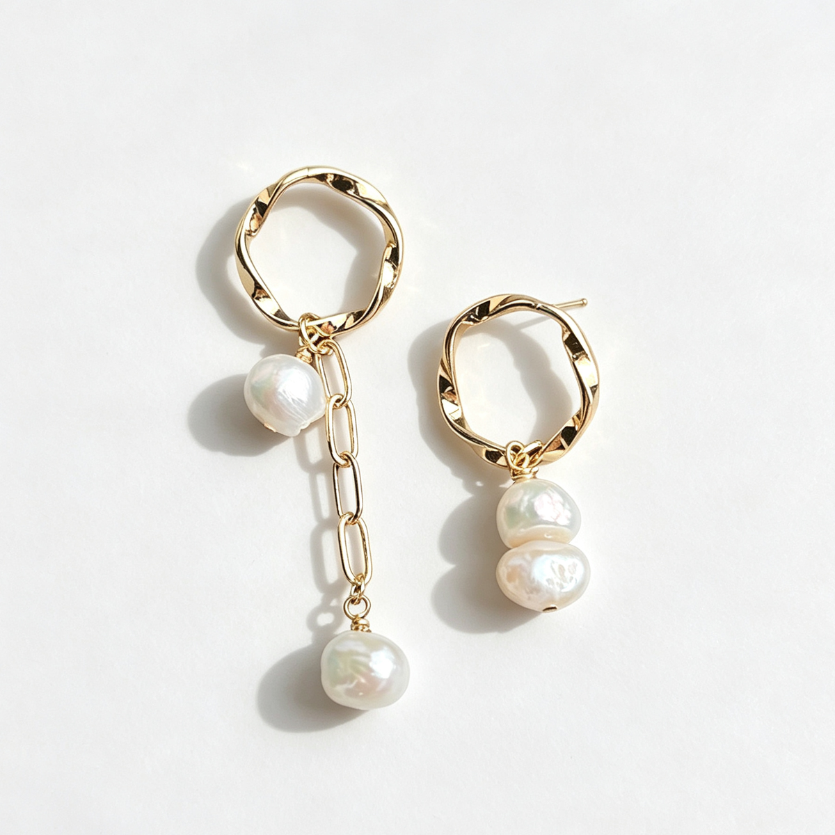 The Mismatch Pearl Earrings