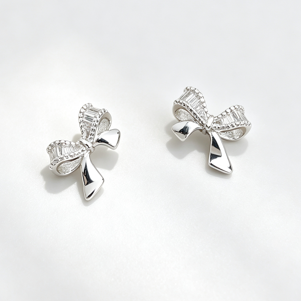 The Crossed Bow Studs