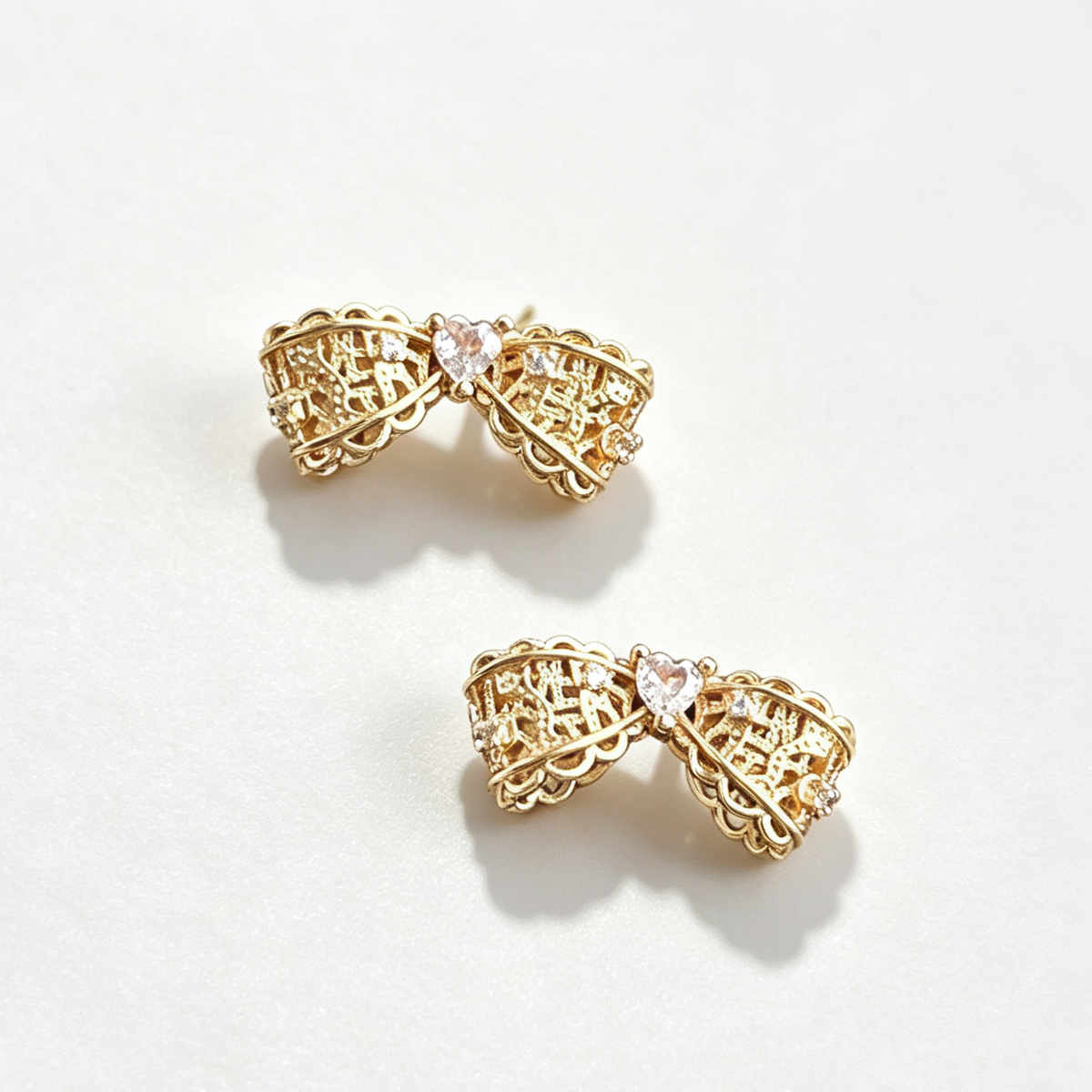 The Filigree Bow Studs