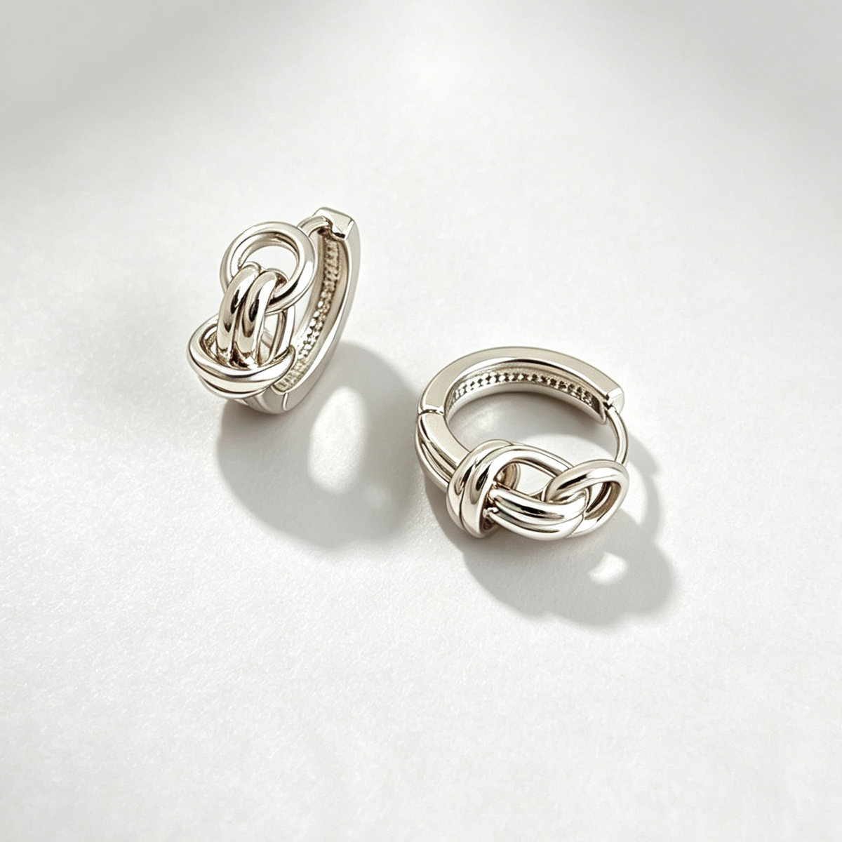 The Champagne Knot Huggies