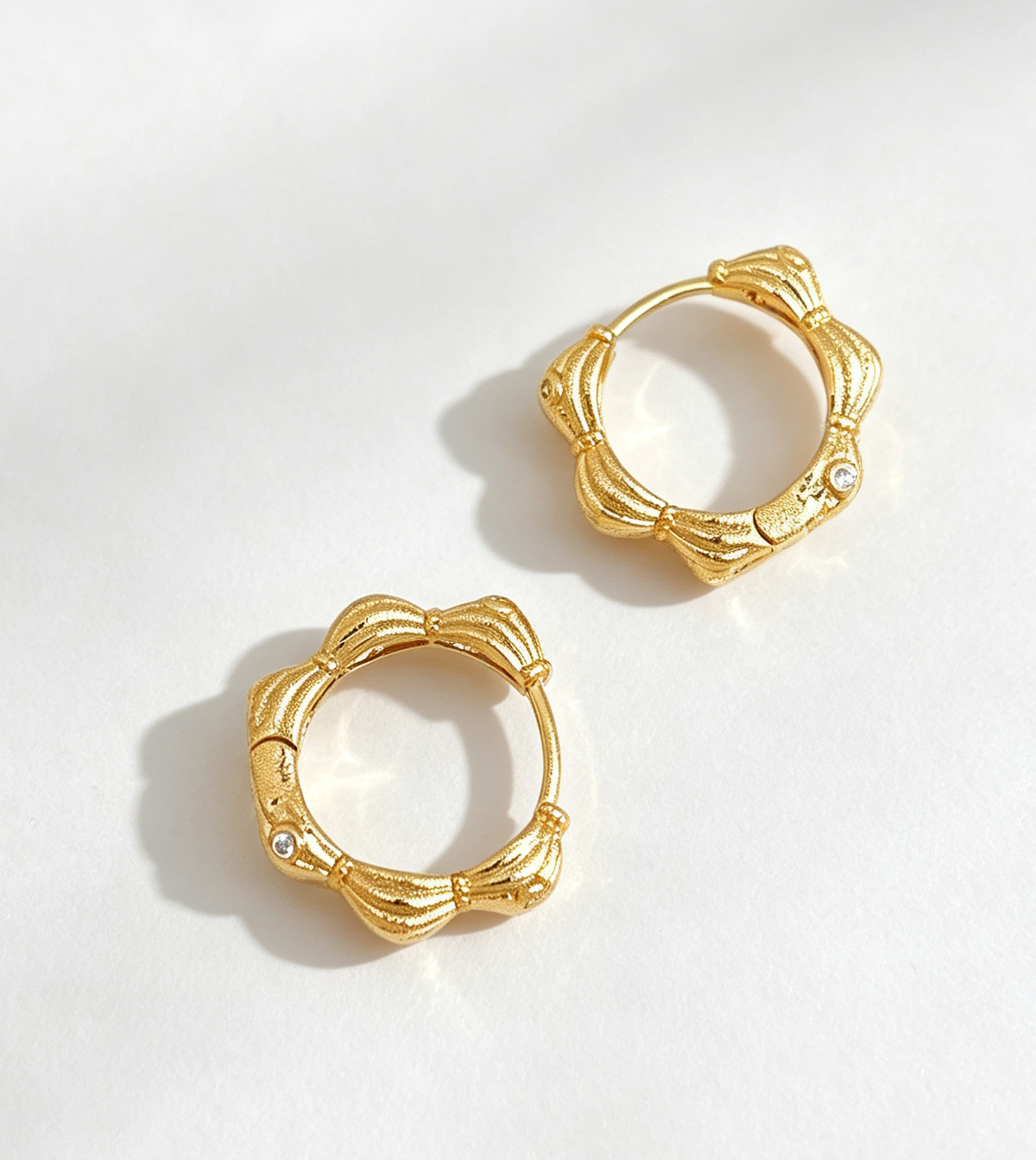 The Gilded Knot Hoops