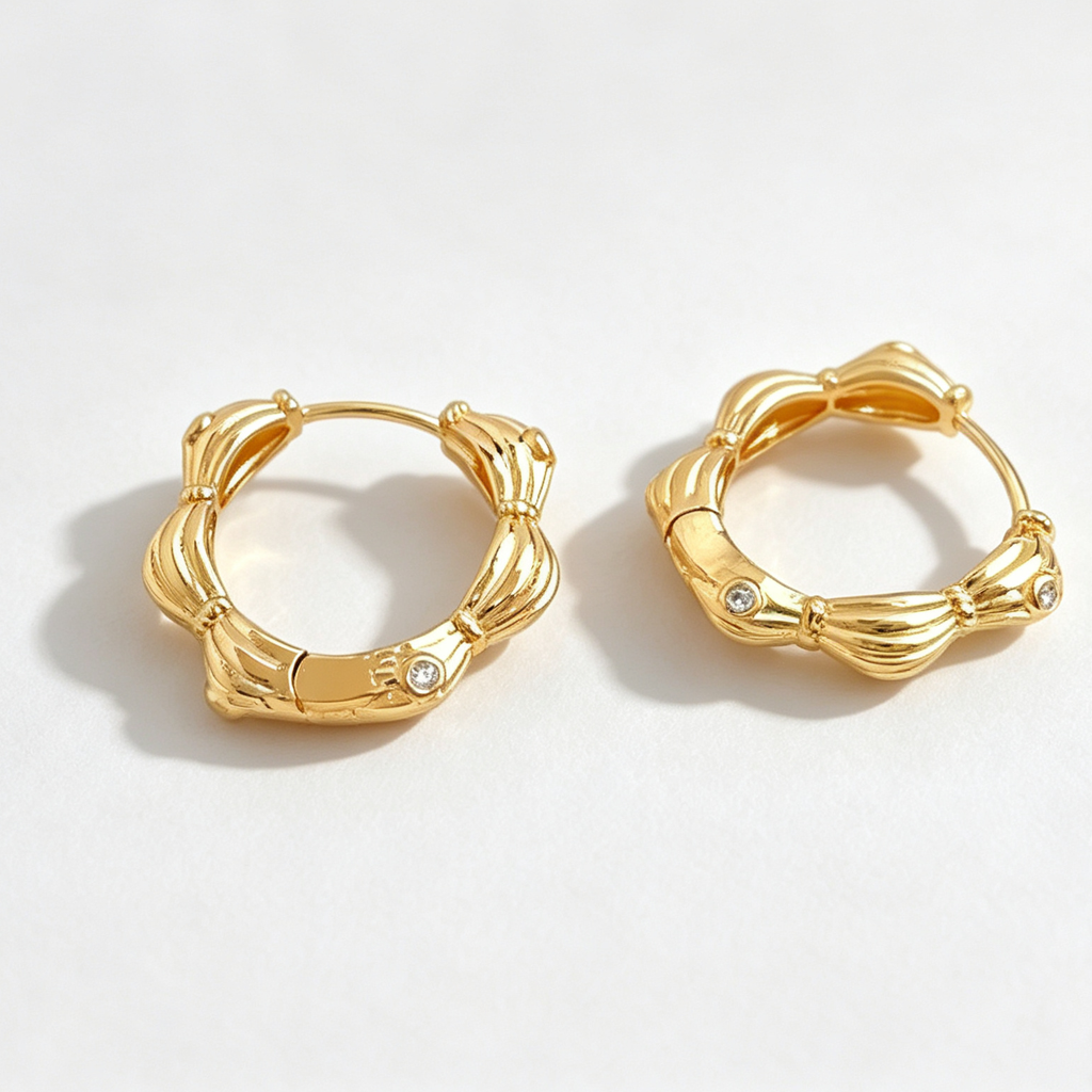 The Gilded Knot Hoops