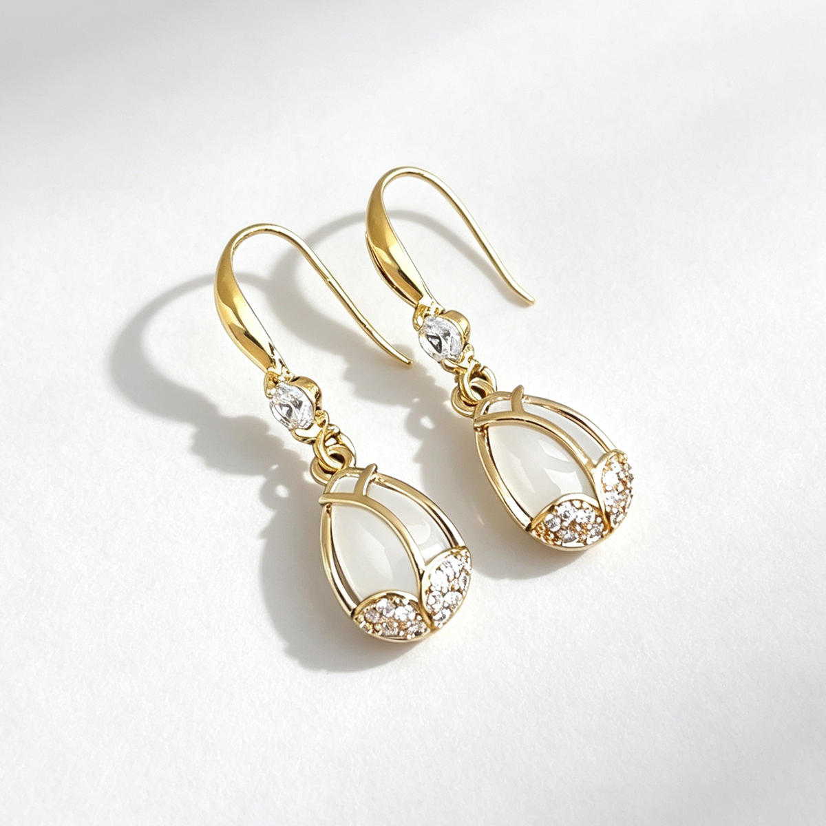 The Moonlit Teardrop Earrings