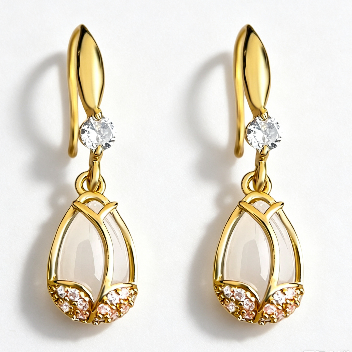 The Moonlit Teardrop Earrings