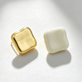 The Ivory Enamel Studs