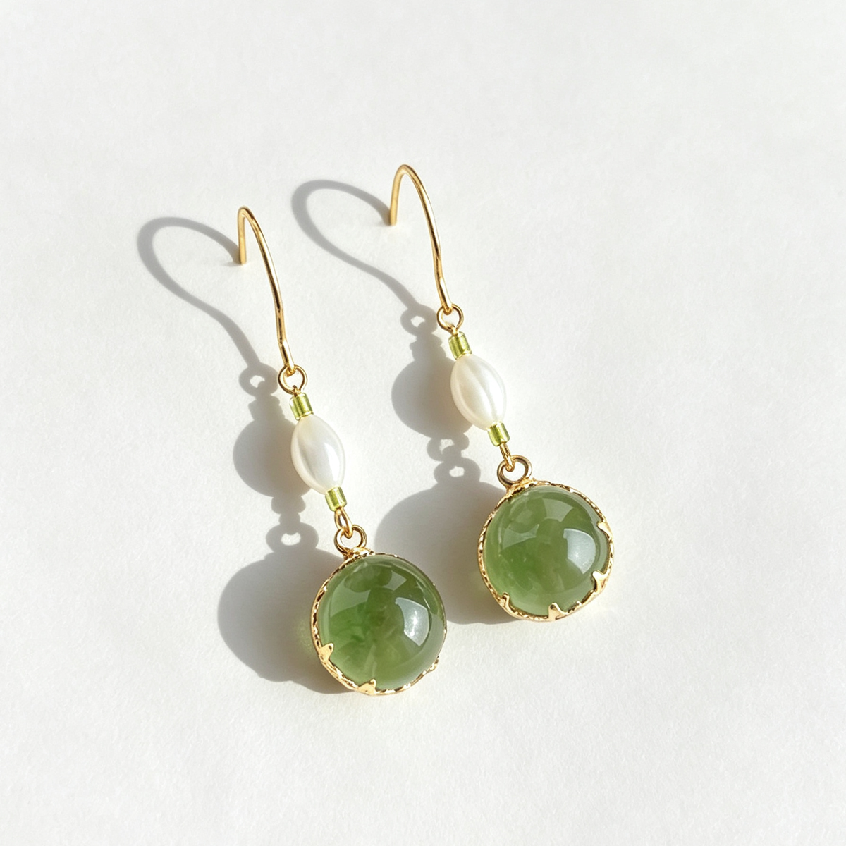 The Verde Drop Earrings