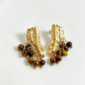 The Molten Vine Tassel Earrings