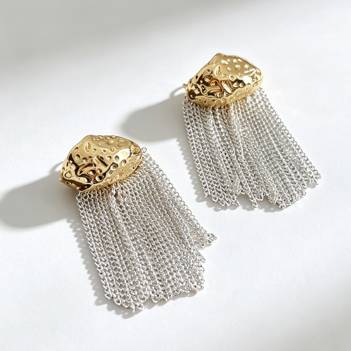 The Waterfall Fringe Earrings