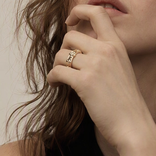 The Antique Fleur Signet Ring