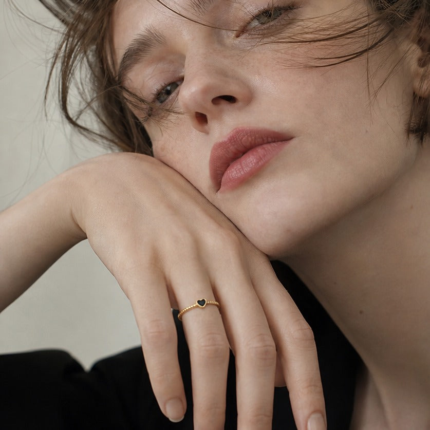 The Petite Heart Ring