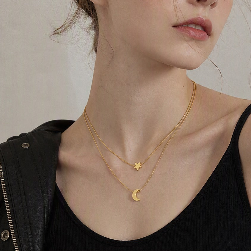 The Night Sky Layered Necklace