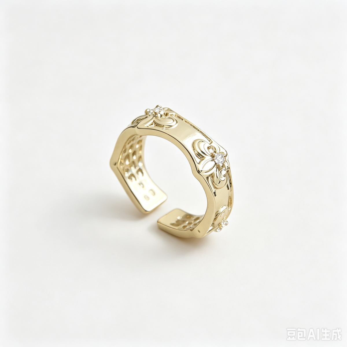 The Antique Fleur Signet Ring