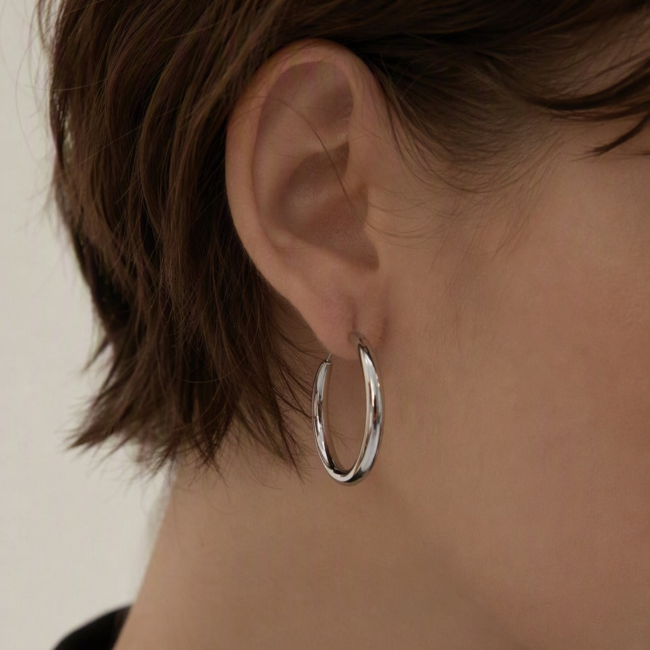 The Classic Hoops — Silver
