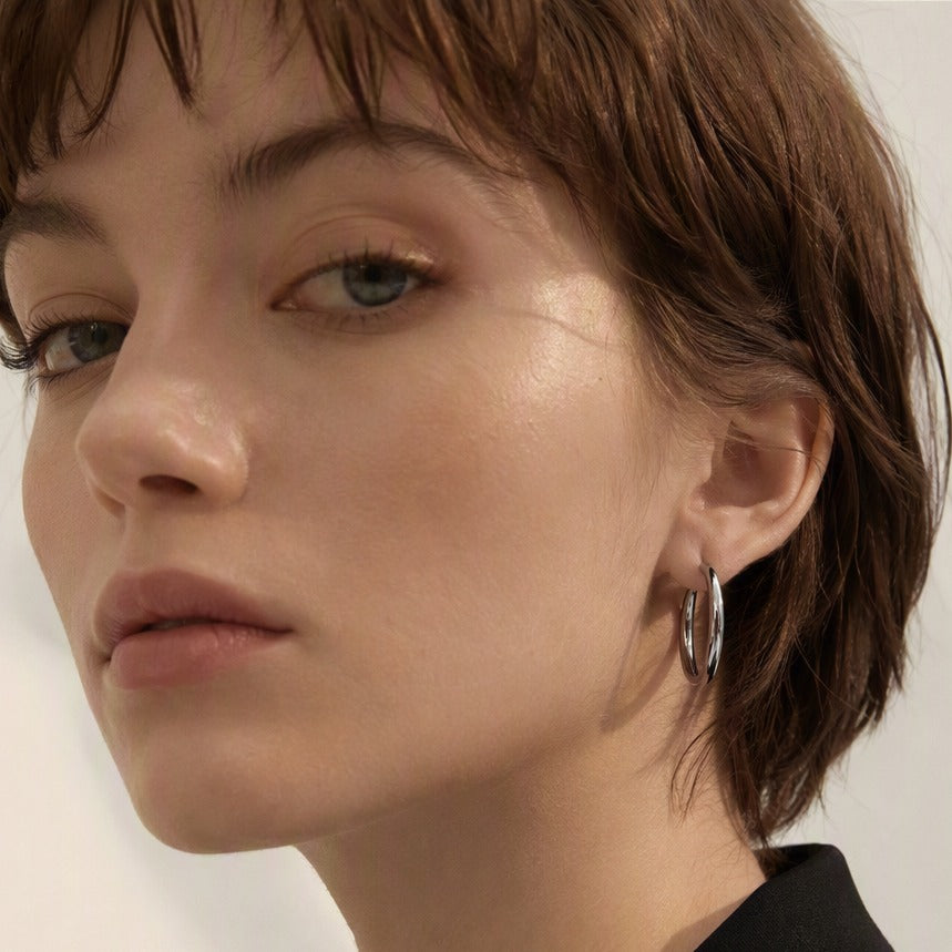 The Classic Hoops — Silver