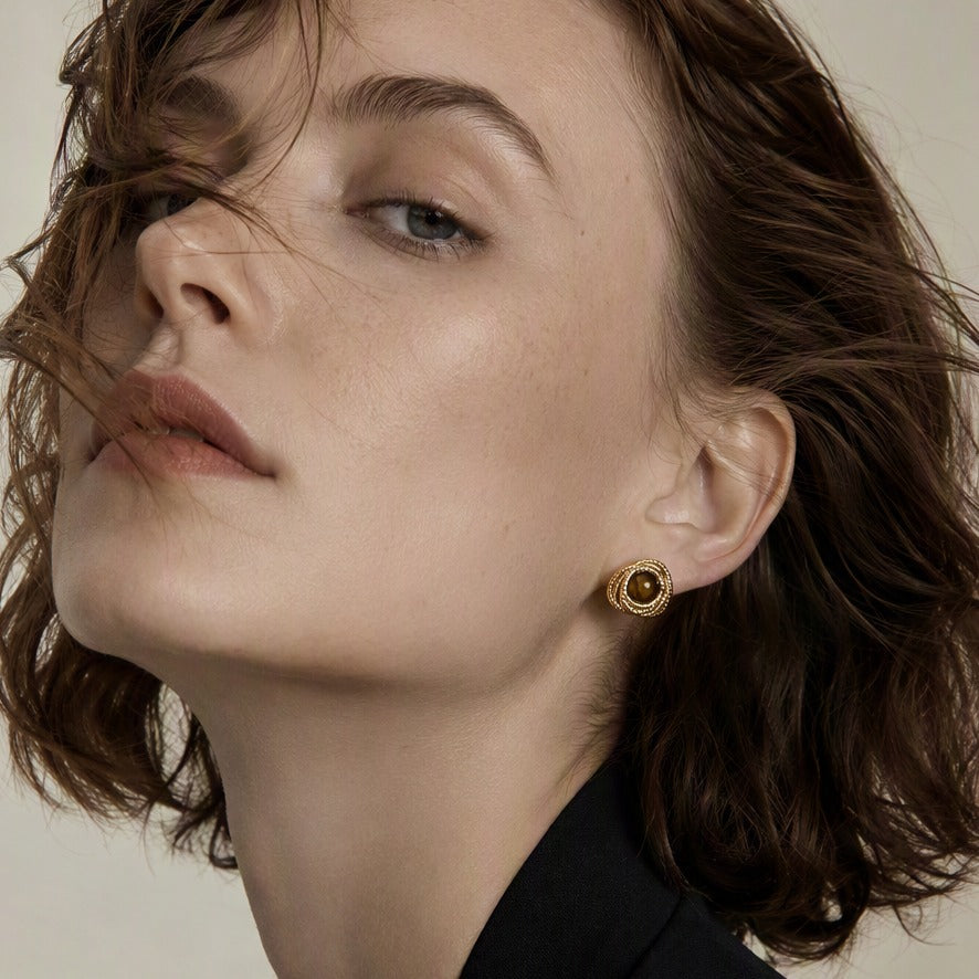 The Twisted Nest Studs
