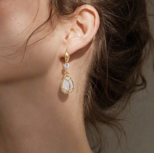 The Moonlit Teardrop Earrings