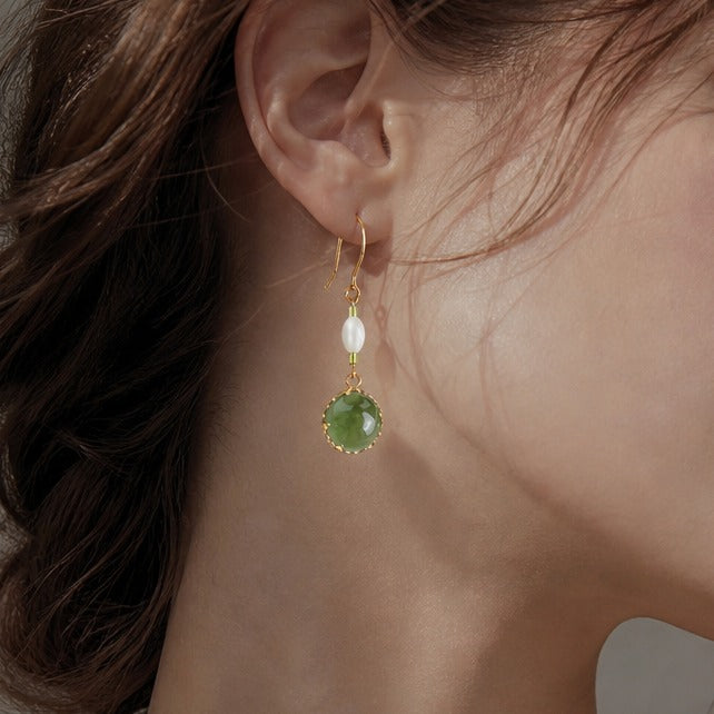 The Verde Drop Earrings