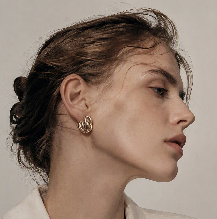 The Knot Coil Earrings