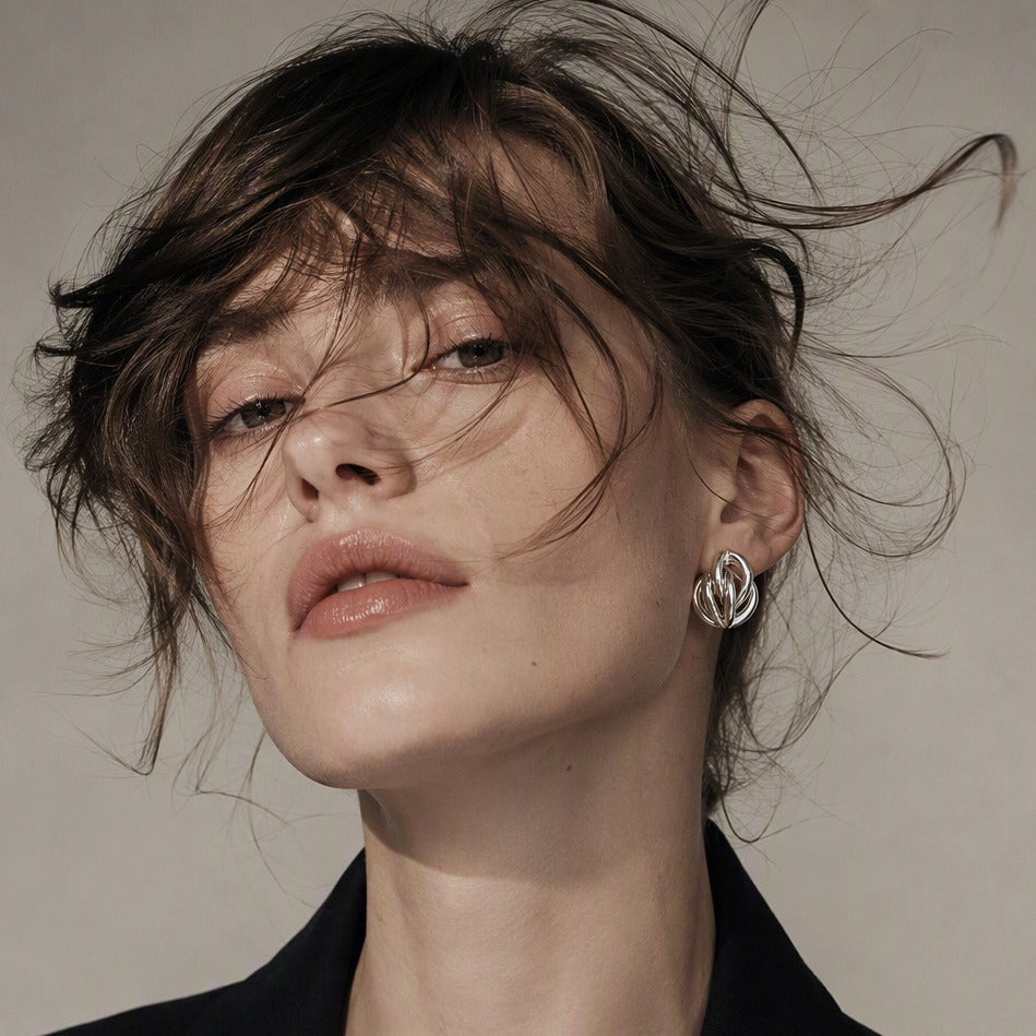 The Knot Coil Earrings