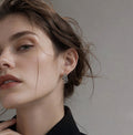 The Crystal Cut Hoops