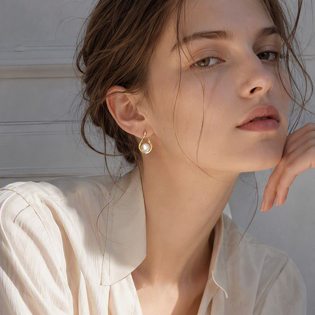 The Pearl Wrap Earrings